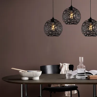 Produktbild von Opviq, Fellini- Fellini ABY, Schwarz, Kronleuchter, 100 x 25 cm, Metallkörper