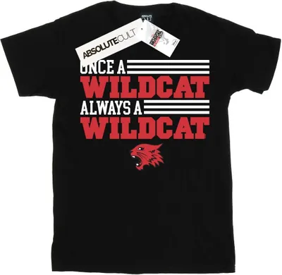 Produktbild von Disney - "High School Musical The Musical Once A Wildcat" T-Shirt für Damen BI48152 (XXL) (Schwarz)