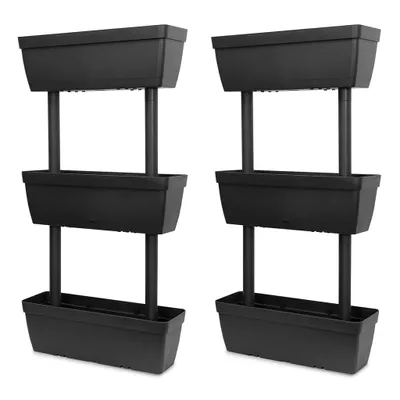 Image de Bac à plantes 6 pcs. 100 cm Anthracite