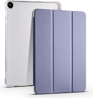 Produktbild von Schutz Hülle für Huawei MatePad SE Tablet Case Smart Cover Tasche 3 Fold Bumper, Farbe:Lila