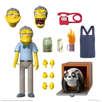 Image de Les Simpson Ultimates Figurine Moe 18 cm