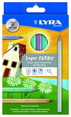Productafbeelding van Lyra 3721122 Super Ferby kleurpotloden, meerkleurig
