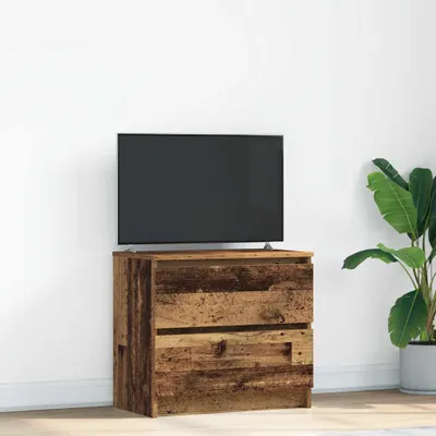 Produktbild von PUEAZU TV-Schrank Altholz-Optik 60x35x54 cm Holzwerkstoff - TV-Schränke &27400