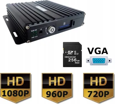 Image de Mobile DVR AHD 1080P 4-PIN VGA SD
