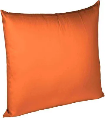 Produktbild von fleuresse Mako Satin Kissenbezug Colours Uni 40x40 cm Terra