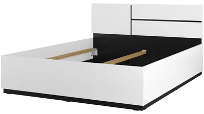 Obrázek produktu pro Postel 160x200 CROSI 31 bílá / černá