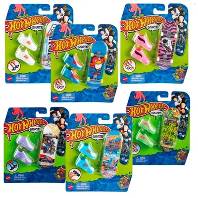 Obrázek produktu pro Hot Wheels Action HGT46, Prstový skateboard, 5 rok/roky, Plast, Různé barvy