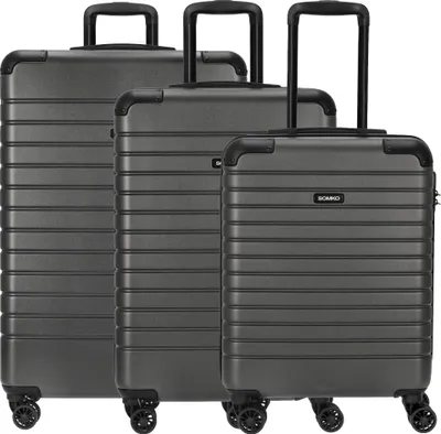 Produktbild von Somko Line - 4-Rollen-Trolley Set 3tlg. (anthrazit)