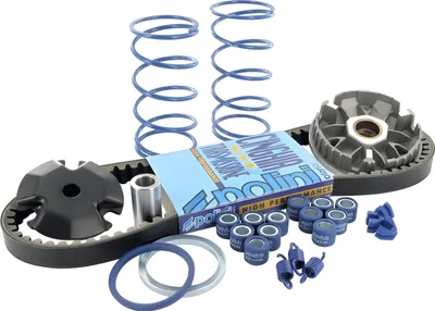 Produktbild von Variator Polini HI-SPEED KIT für kurz (Variator, Keilriemen, 2 Gegendruckfedern, Satz Gewichte, 1 Kupplung Aprilia, Amico (1991-1992), (ab 1993), GL, Sport, SR 50 (bis 1994), Area 51, Gulliver, Rally, Sonic, SR, SR50, Benelli, 491, K2, Naked, Beta, Ark , Chrono, CPI, Bingo, Hussar 10mm, Popcorn KTM, Go, Quadra, Tempo, Malaguti F12 Phantom, F15 Firefox, MBK, Booster, Equalis, Evolis, Fizz, Flipper, Mach G, Nitro, Ovetto, Slider, PGO, Big Max, G-Max, T-Rex, Revonec, GTX, Rex, Rexy, Silverstree...