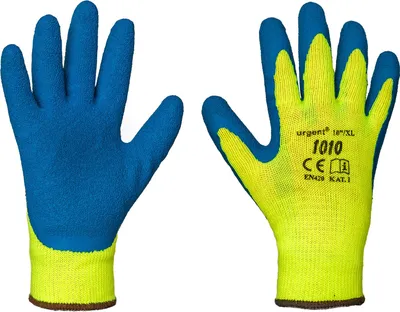 Produktbild von 12 PAAR Arbeitshandschuhe Sicherheitshandschuhe Winter GEFÜTTERT Thermo (1010) Gr. 9