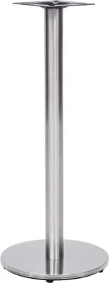 Obrázok produktu pre Noha pre bistro stôl strieborná Ø45x107 cm nehrdzavejúca oceľ