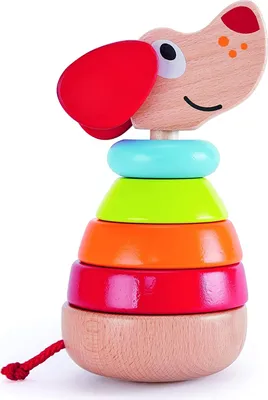 Produktbild von Hape|Toynamics Stapelhund Pepe
