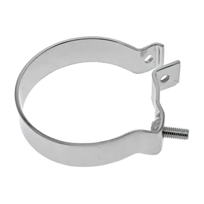 Produktbild von MZ Auspuffschelle mit Halterung Ø90mm - verchromt, für ES250 / 1