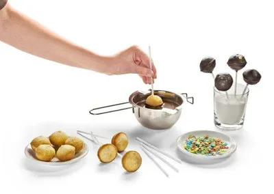 Image de Set moule cake pop bâtonnets et sachets transparents 38 x 26 cm Zenker Special Creative