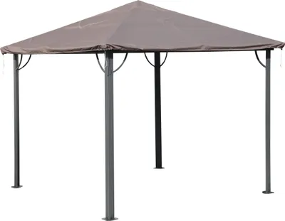 Produktbild von Schutzhülle Wasserdicht 3x3m für Stoff und Hardtop Pavillon Ersatzdach Abdeckung Schutzhaube Ersatzdach