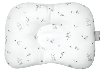 Produktbild von Kopfstützkissen Melody - 30 cm x 25 cm - Weiß | by SEVIRA KIDS