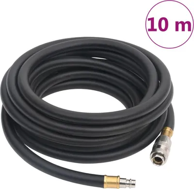 Produktbild von Hybrid-Luftschlauch Schwarz 0,6" 10 m Gummi und PVC