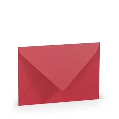 Produktbild von Briefumschlaege Paperado DIN C6 m. SF Rot 5er
