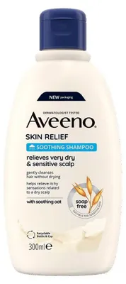 Produktbild von Aveeno Skin Relief Beruhigendes Shampoo 300ml