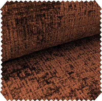 Produktbild von novely® CRETA Chenille-Stoff Polsterstoff Möbelstoff Bezugsstoff | Meterware | 1 lfm - Farbe: 52 Kupfer