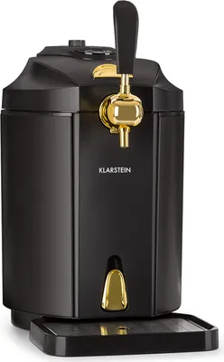 Obrázok produktu pre Klarstein Skal, univerzálny systém čapovania piva s chladením, 2-12 °C, čierny