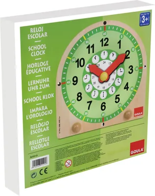 Obrázok produktu pre Drevené učebné hodiny Goula