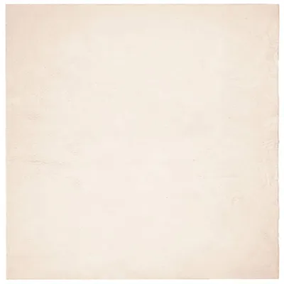 Image de Tapis HUARTE à poils courts doux et lavable beige 120x120 cm