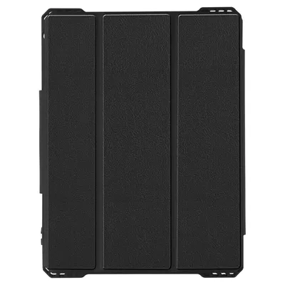 Produktbild von Akashi, Klapphülle für iPad 10.9 2022 / 11 2025, Standfunktion + Standbymodus, Schwarz