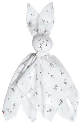 Immagine prodotto di Fazzoletto coccoloso Melody - 50 x 50 cm - Bianco | by SEVIRA KIDS