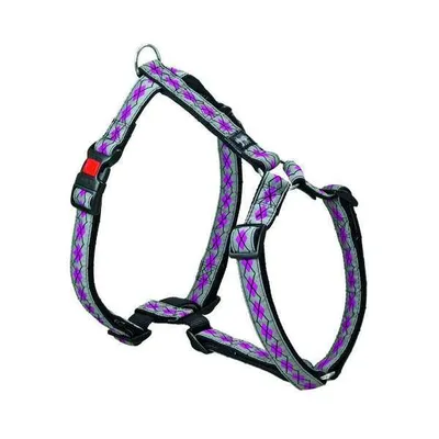 Produktbild von Karlie Art Joy Plus Geschirr RHOMBUS - Pink - 65 - 100cm x 25mm