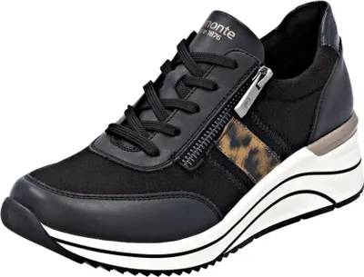 Produktbild von Remonte Sneaker - Schwarz / Braun Kunstleder : Normal : 38 Größe: 38 Weite: Normal