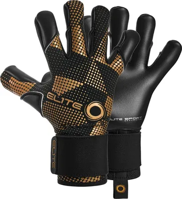 Produktbild von Elite Sport Nobre Torwarthandschuhe - Schwarz  | Größe: 8