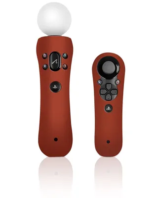 Produktbild von GUARD Silikon Skin Kit für PS Move Controller Rot