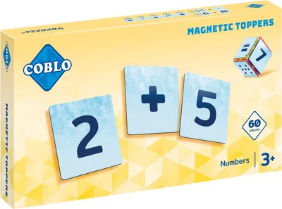 Produktbild von COBLO Zahlenblockabdeckungen, 60 Stück
