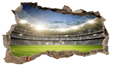 Produktbild von 3D Wanddekoration Fußball, Wandsticker