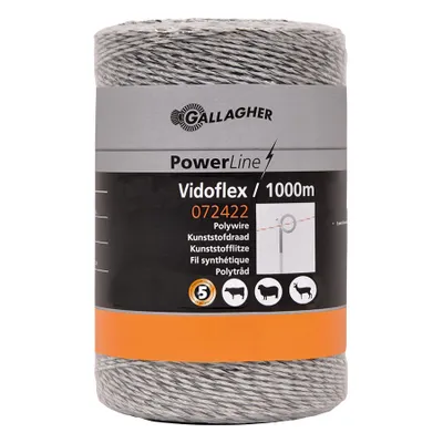 Produktbild von Gallagher Zaundraht (1000 Meter / Weiß) - Vidoflex 6