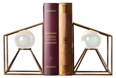 Immagine prodotto di Supporti per libri in cristallo, stabili e resistenti