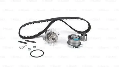 Produktbild von Bosch Zahnriemensatz + Wasserpumpe für Audi A2 Ford Galaxy Seat Alhambra Skoda Fabia VW
