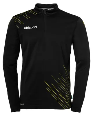 Productafbeelding van Uhlsport Score 26 1/4 ritsbroek, zwart/limoengeel, maat 128