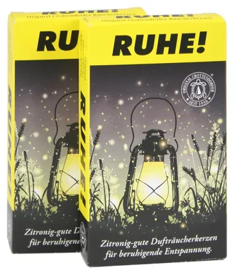 Produktbild von 2 x Crottendorfer - RUHE! - Räucherkerzen RUHE! - 24er Packung