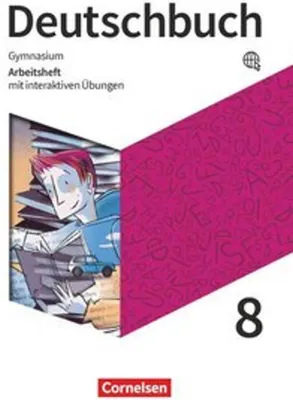 Immagine prodotto di Deutschbuch Gymnasium 8. Schuljahr. Zu den Ausgaben Allgemeine Ausgabe und Niedersachsen - Arbeitsheft mit interaktiven Übungen online