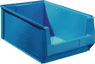 Image de Bac à bec L500/450xl310xH200mm PE bleu
