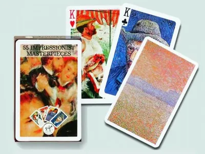 Immagine prodotto di Piatnik Capolavori impressionisti - Carte da gioco - Mazzo singolo