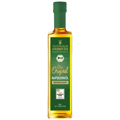 Produktbild von Teutoburger Ölmühle Organic Raps Kernöl Kochen und Salate 500ml