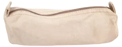 Produktbild von Baumwoll-Mäppchen Natur zum Bemalen und Selbstgestalten 23 x 11,5 cm