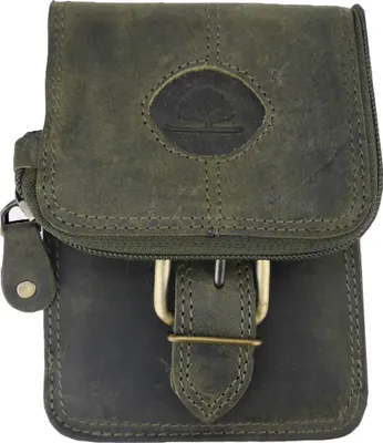 Zdjęcie produktu dla Skórzana torba na pasek Greenburry VINTAGE oliwkowa 326-30
