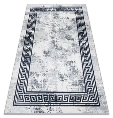 Imagen del producto de Alfombra lavable ANDRE 1189 Mármol, griego antideslizante -  / blanco  160x220 cm