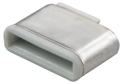 Produktbild von Lindy 40439, USB Typ-C, Weiß, 10 Stück(e), 10 g