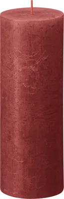 Produktbild von Bolsius Rustiko Shine, Zylinder, Rot, 85 h, 1 Stück(e)
