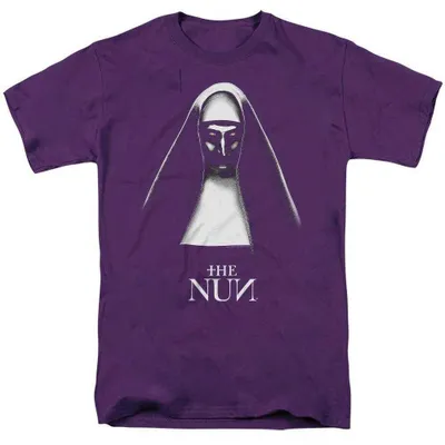 Produktbild von The Nun - T-Shirt für Herren/Damen Uni TV37538 (XL) (Violett)